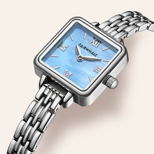 马克华菲品牌手表女士轻奢小方表简约防水气质石英手表奢侈品腕表