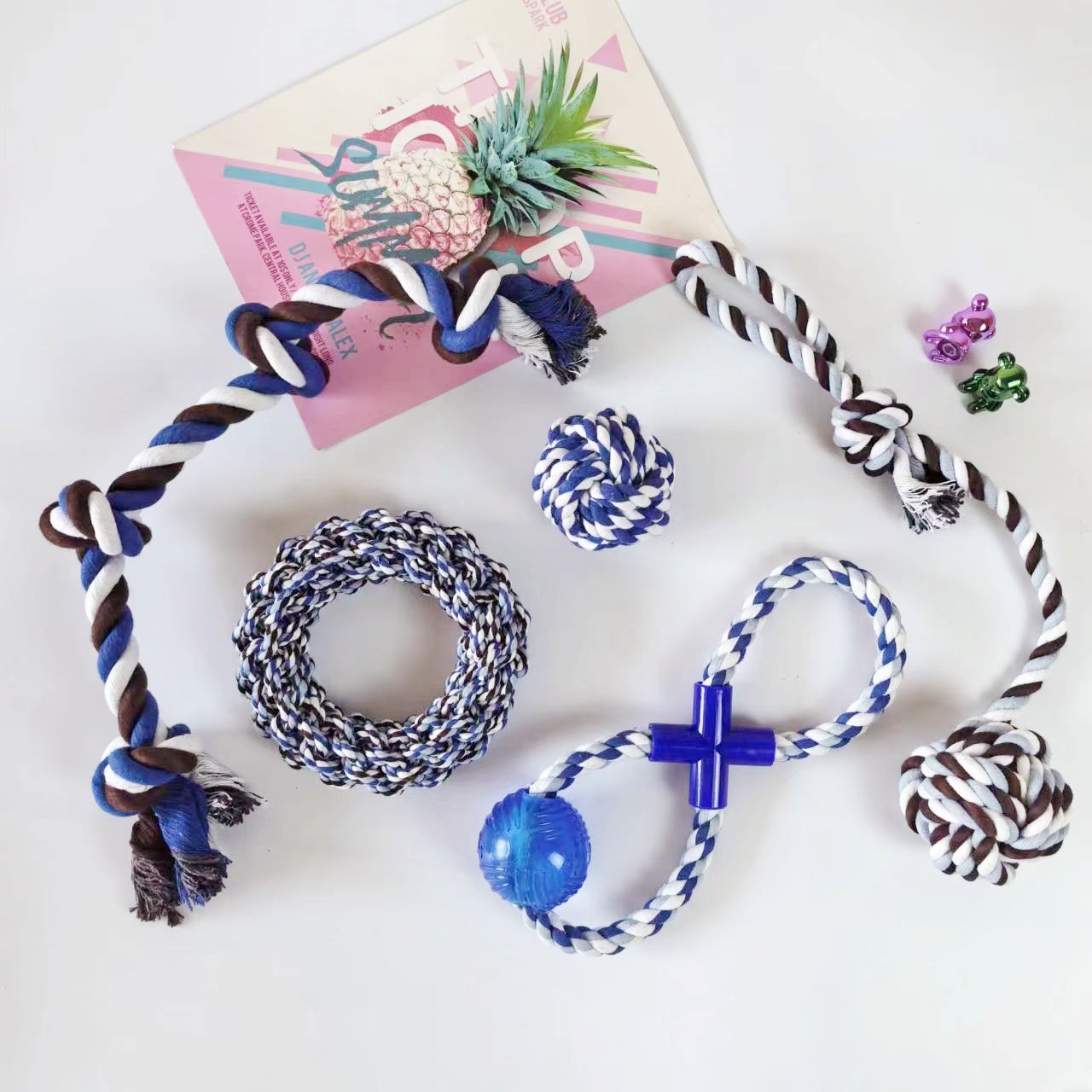 Wholesale Durable Cotton Rope Pet Dog Toy Set Hot Sale Dog Toys Wholesale Durable Cotton Rope Pet Dog Toy Set Hot Sale Dog Toys