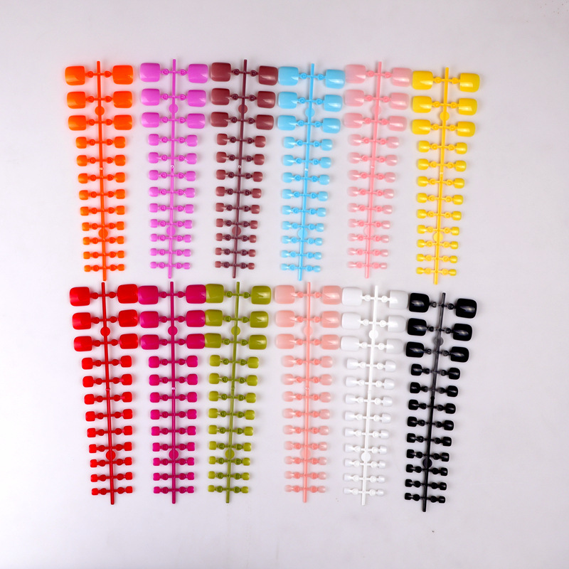Toenail Bar Ins Style Solid Color Patch Toenail Unsealed Fake Nail Press on Toe Nails Toenail Bar Ins Style Solid Color Patch Toenail Unsealed Fake Nail Press on Toe Nails