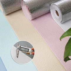 Diatomaceous Earth 10-meter long thickened 3D flax wall sticker self-adhesive wallpaper TV background wall moisture-proof sticker wallpaper