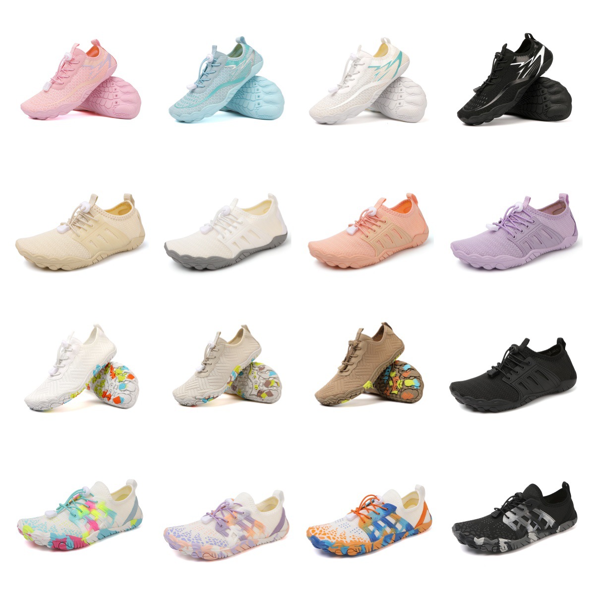 Non-Slip, Wear-Resistant, Lightweight, Soft-Soled, Breathable Mesh, Dual-Purpose Water and Land Shoes, Quick-Drying Creek and Beach Shoes