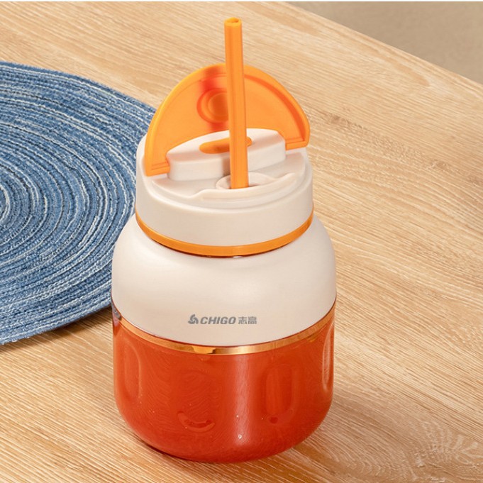 Chigo Juicer Small Portable Fruit Electric Juicer Cup Multifunctional Juice Machine Mini Wireless Blender 2