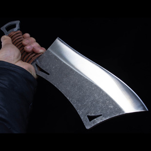 Longquan chivalrous Hall forging Bone cutter modern personality thickened bone cutter army cattle sheep big bone wind outdoor tree cutting