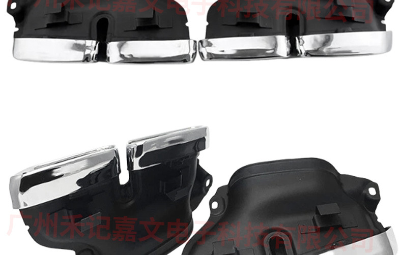 Suitable for Mercedes-Benz Amg E S Class E63 S63 W212 W222 Exhaust Tailpipe Muffler Tail Throat Modification