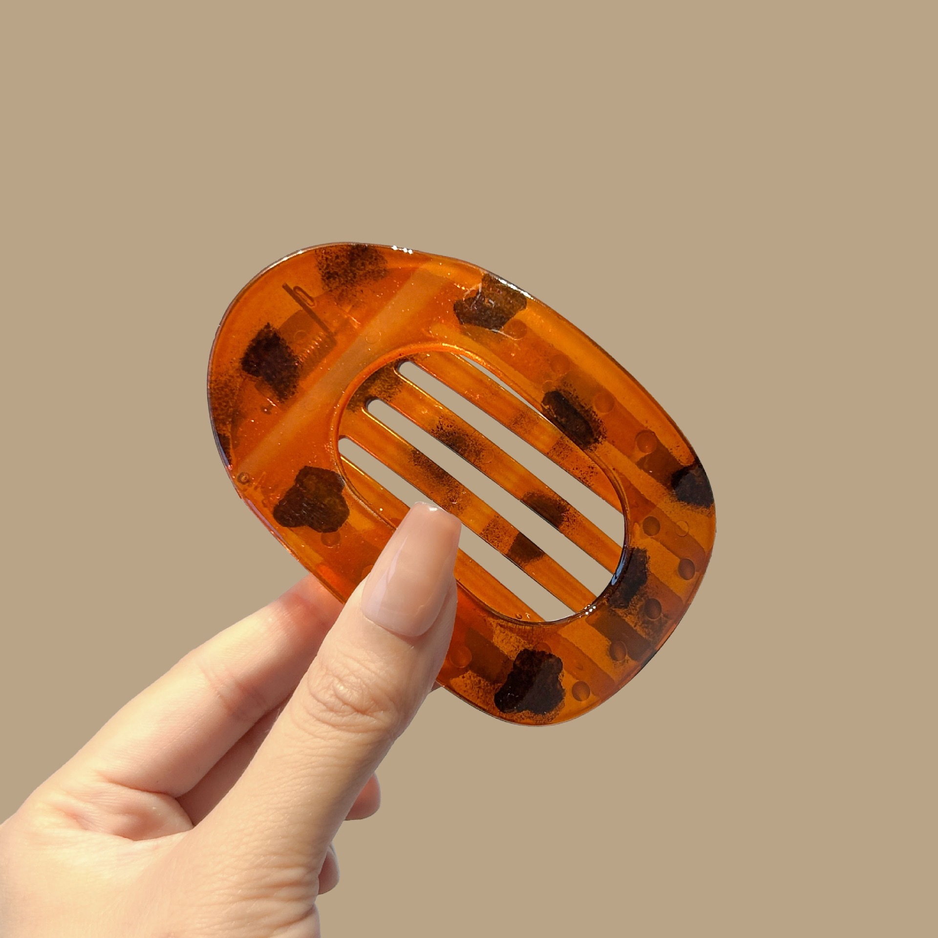 Pinza tipo tiburón extra grande de 13 cm, elegante y resistente