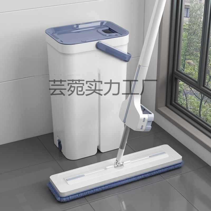 Vertical Rectangular Mop Bucket 2025 New Model for Home Use, Single Bucket Mop Bucket with Lid, Automatic Drainage Bucket for Collecting Air Conditioning Water