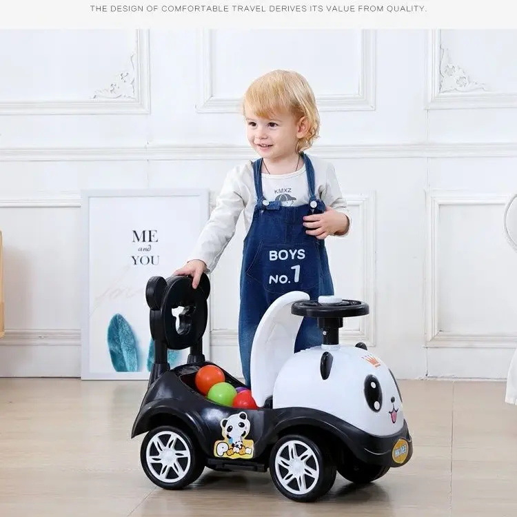 Nuevo patineta infantil, coche de torsión para bebés de 1 - 3 años de edad, hombre y mujer, se puede montar en cuatro ruedas con luces y música coche para niños