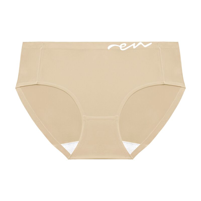 Underwear Women's Briefs Summer Thin Solid Color Comfortable Breathable Seamless Underwear Set