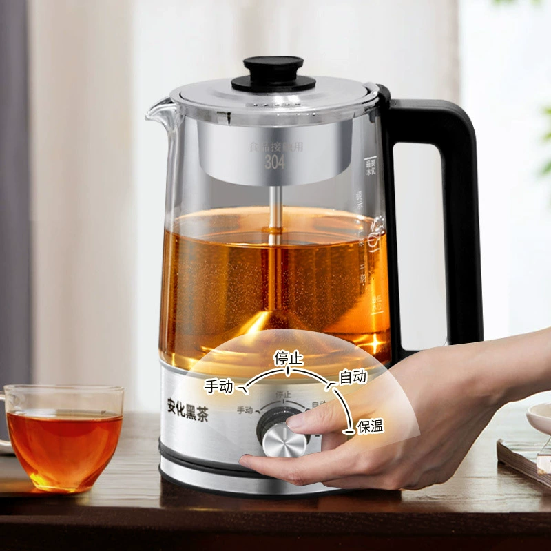 Red (black) tea, glass teapot, Puerh tea, fully automatic