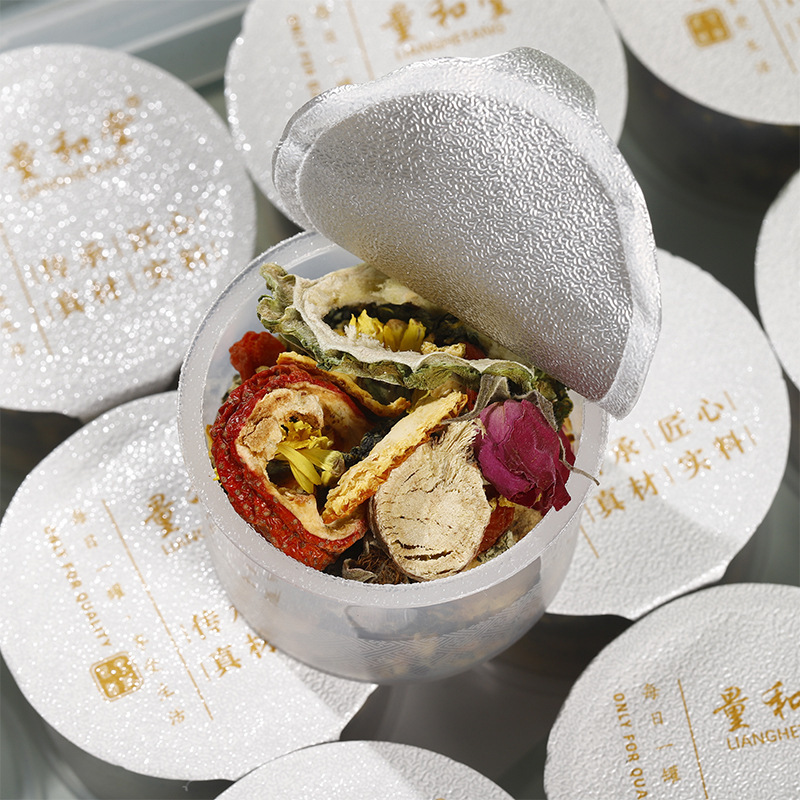 Goddess Herbal Tea Blend 20g Cold Brew Floral Wellness Tea with Red Ginseng Chrysanthemum Goji specifications