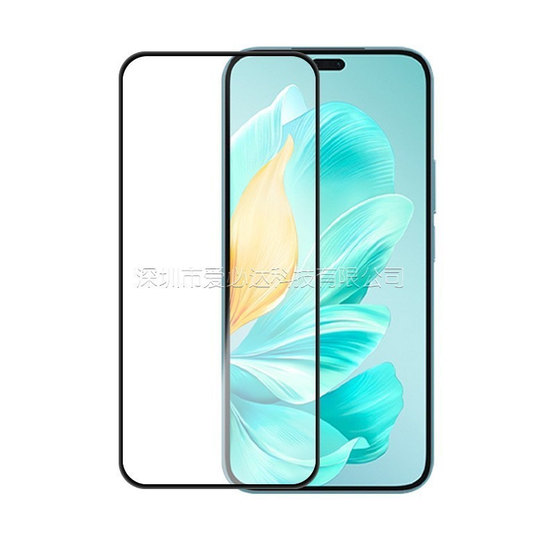 Honor 400/Lite/X70i フルスクリーン強化フィルム Honor 200 lite シルクスクリーンガラスフィルム Smart に適しています。|undefined