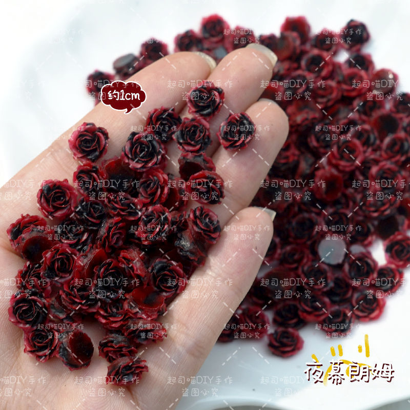 Large Rose Gardenia Camellia Gradient Two-Tone 3D Flower Nail Art DIY Materials Gumei Decoration Large Rose Gardenia Camellia Gradient Two-Tone 3D Flower Nail Art DIY Materials Gumei Decoration