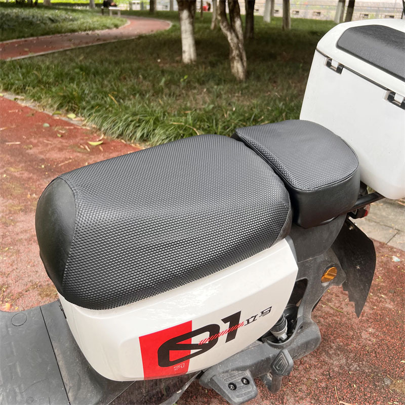New National Standard Electric Vehicle Seat Cover, Universal for Shared Bicycles, Waterproof, Sun-Proof, Heat-Insulating Leather Seat Cover for Electric Bikes