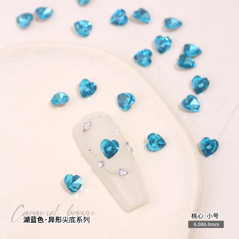 하트 6x6mm 싱글
