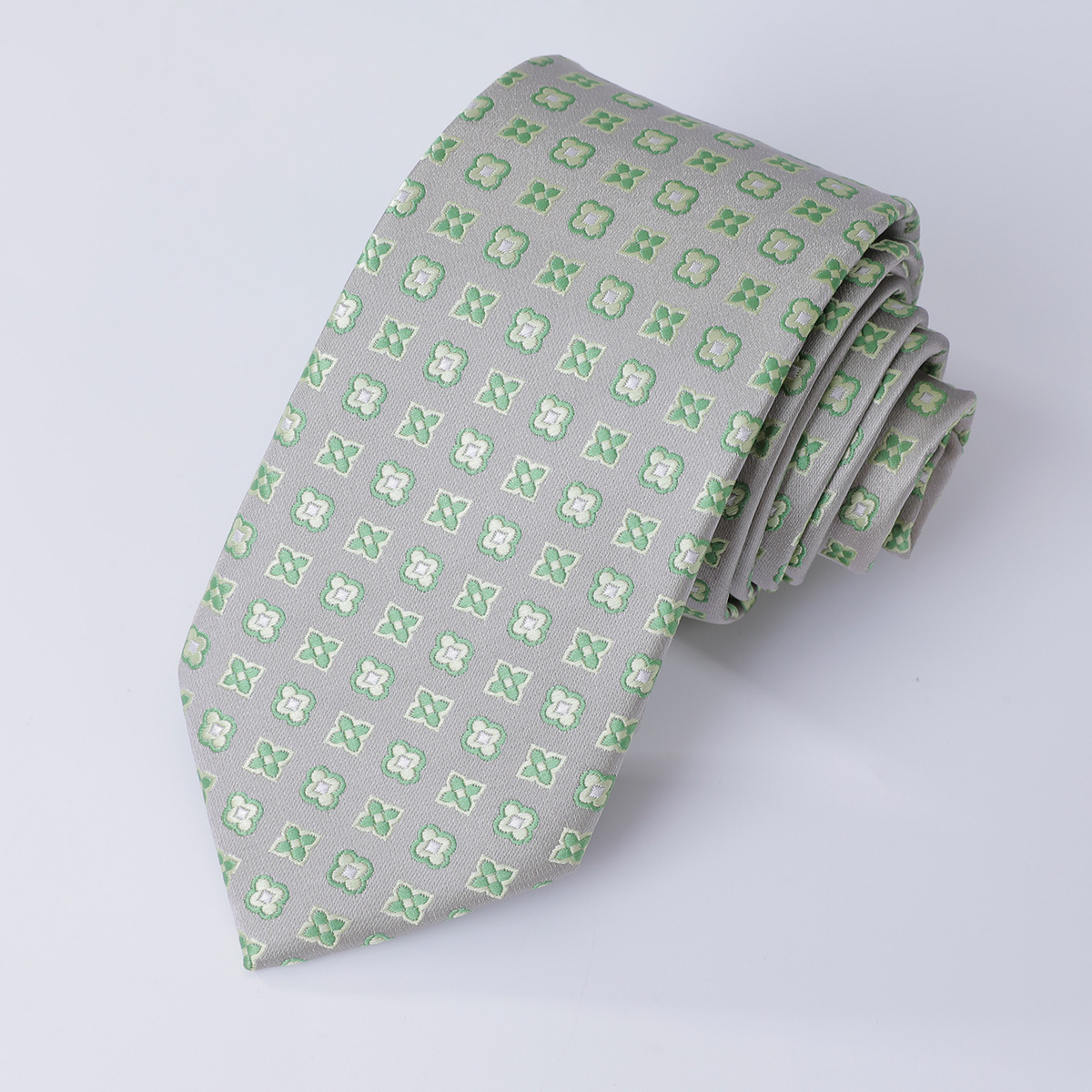 Corbata de Negocios para Hombre Seda de Poliéster Tejido Jacquard para Negocios, Banquetes