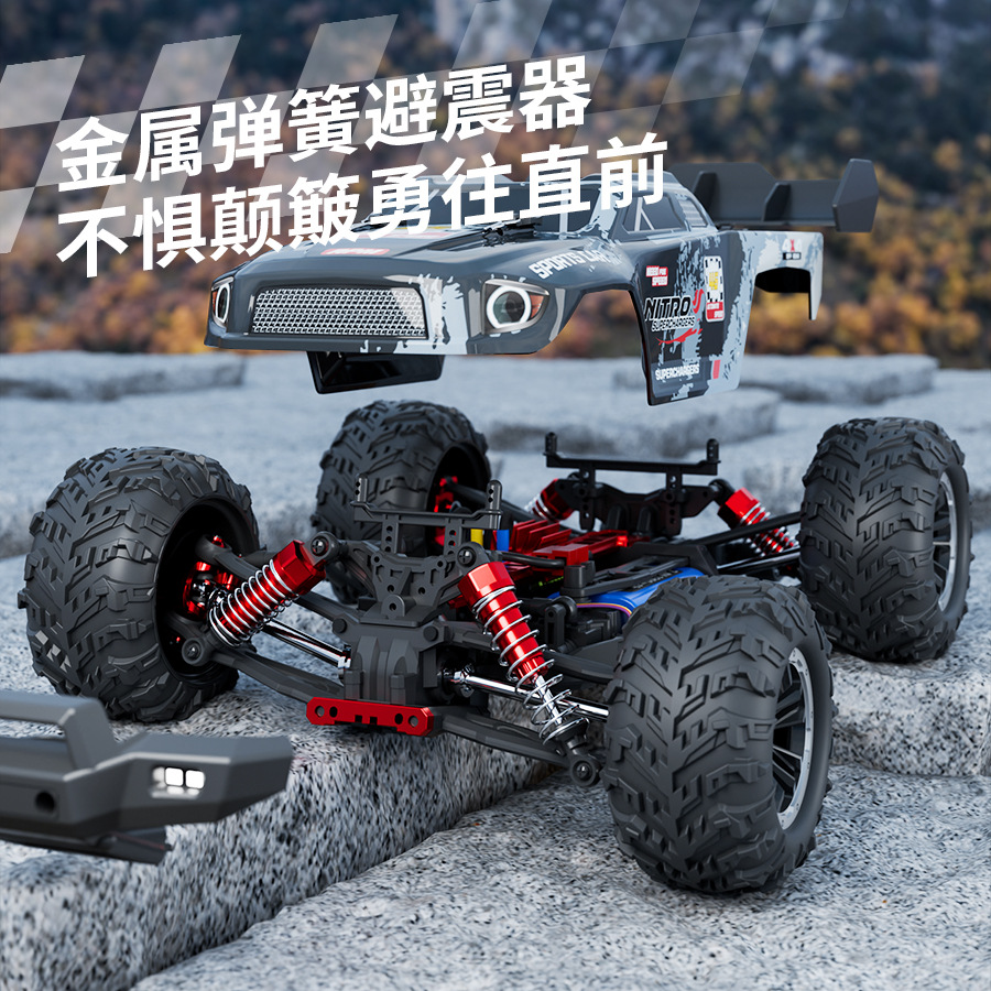Transfronterizo profesional sin escobillas RC coche de alta velocidad coche de control remoto juguetes adultos cuatro ruedas de alta velocidad deriva cruzada escalada coche de pies grandes image 5
