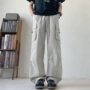 青年宽松登山直筒冲锋裤