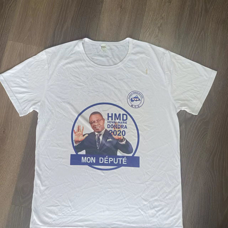 工厂定制选举服广告衫外贸竞选总统选举衫热升华 出口非洲美欧码
