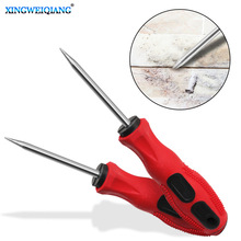 塑料橡胶红把手美缝锥开槽器 锥尖1mm手动尖型清缝锥地板缝隙清理