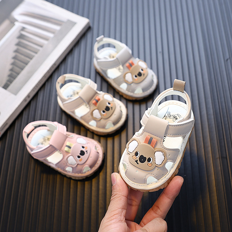Calling Shoes for 0-1-2 Years Old Toddler Shoes Summer Soft Bottom Breathable Baby Shoes Cartoon Sandals for Boys and Girls Calling Shoes for 0-1-2 Years Old Toddler Shoes Summer Soft Bottom Breathable Baby Shoes Cartoon Sandals for Boys and Girls
