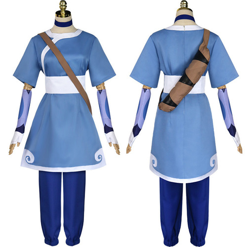 Manzhixin Avatar The Last Airbender cosplay costume Halloween Bumian Angkatara cosplay costume