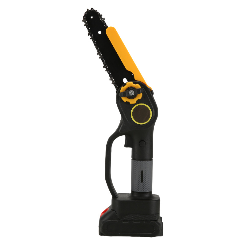 Sierra eléctrica recargable de 6 pulgadas carpintería de mano inalámbrica litio sierra eléctrica de cadena de antorcha de madera sierra eléctrica portátil de alta potencia