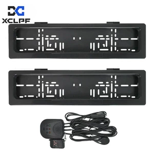 Electric European license plate frame XCLPF foreign trade license plate frame suitable for European license plate