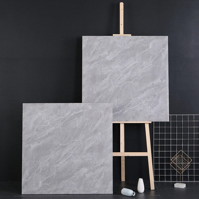 Glossy Glossy Tiles 600X600 Polished Glazed Marble Bathroom Balcony Wear-Resistant Commercial Lobby Floor Tiles