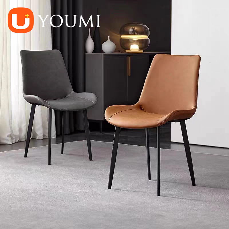 Internet Celebrity Dining Chair Italian Style Modern Home Chair Nordic Light Luxury Simple Dining Room Chair Negotiation Chair Guangdong Foshan Dining Chair