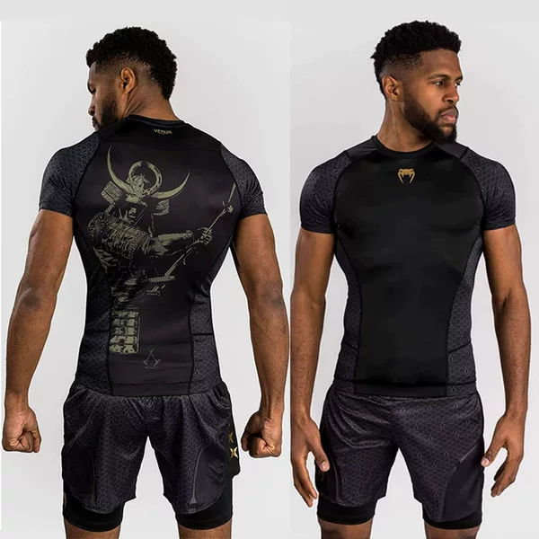Venom Assassin's Creed Shadow Quick-Dry Sports Compression Suit, Super Elastic Boxing Training Gear, Combat Anti-Abrasion Compression Clothing