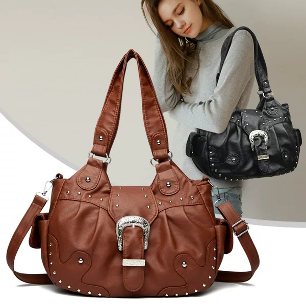 Cross-Border New Women's Shoulder Bag, European and American Fashion Handbag, Popular Casual Versatile Crossbody Tote Bag