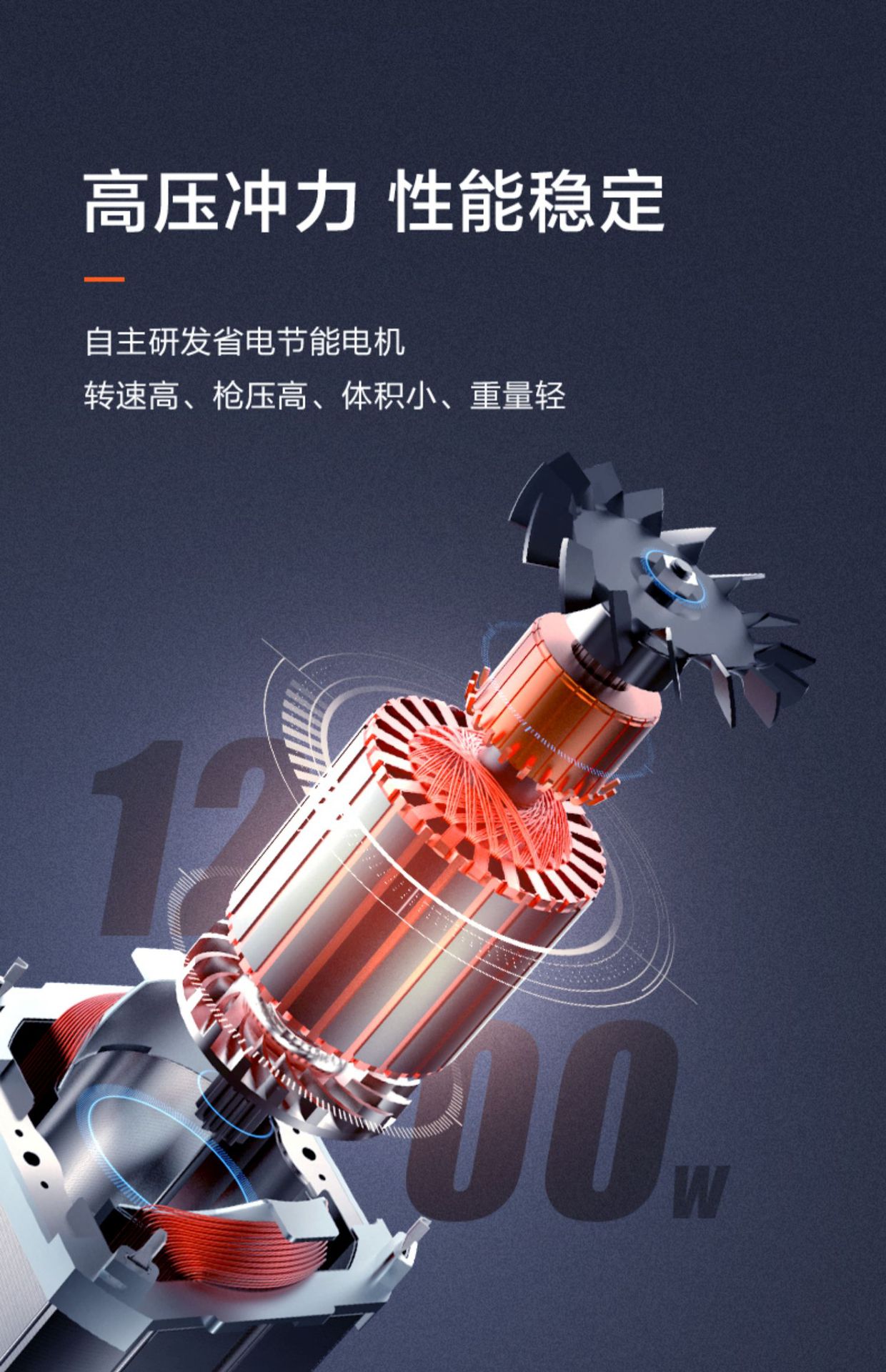Yili 4435 High Pressure Car Washer Household 220v Pump High Power Cleaning Water Gun Grab Artifact Fully Automatic Portable