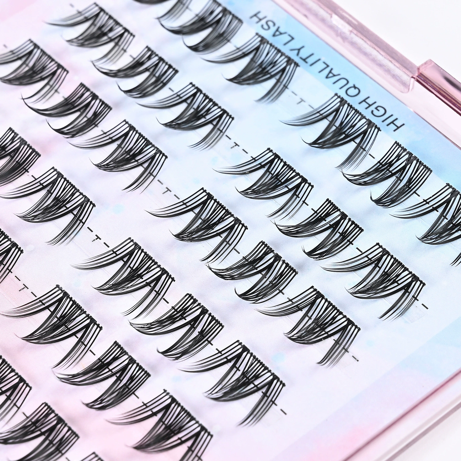 Dense curling lengthening false eyelashes, natural volume