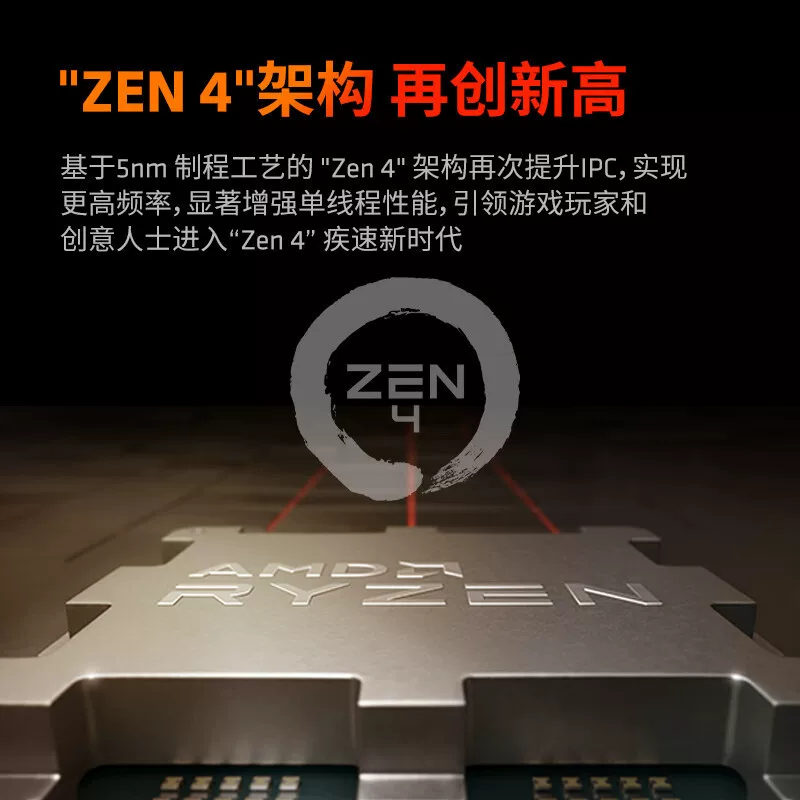 Процессор AMD 7000 серии Ryzen R7 7700X CPU AM5 интерфейс boxed/разбросанный