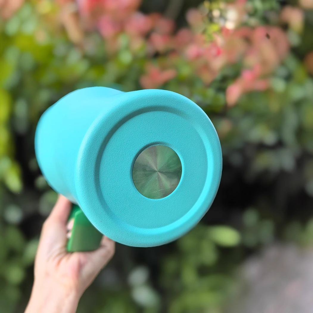 Taza de agua de aislamiento de comercio exterior 1200ml con cubierta de paja maneja giratoria vacío 40oz taza de automóvil portátil de gran capacidad