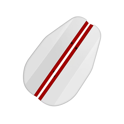 Suitable for Volkswagen Tanyue Tiguan Rain shield - ordinary-model-white-and-transparent-1-pair