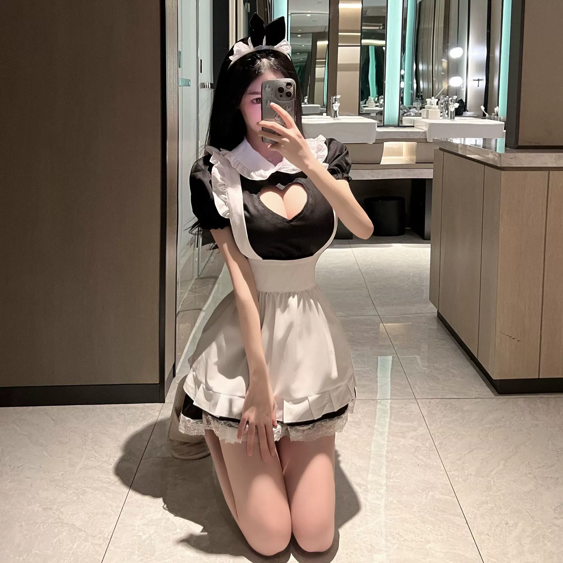 Underwear, lace sexy uniform, set, cosplay