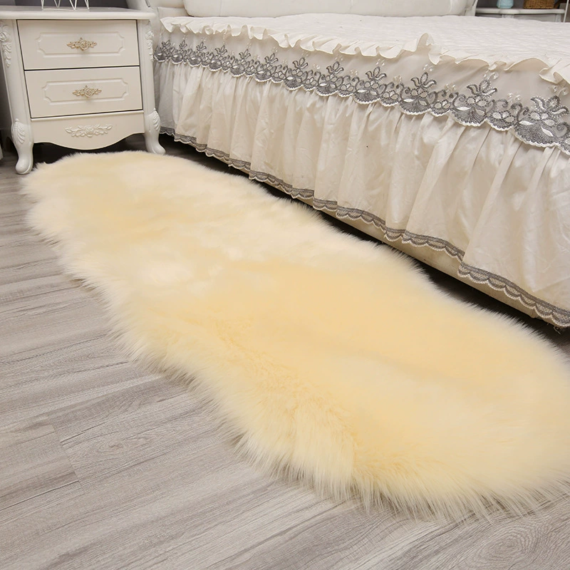 Европейский стиль плюшевое одеяло меховый ковер овчинный ковер ковер ковер коврик для гостиной шерстяной досуг ковер