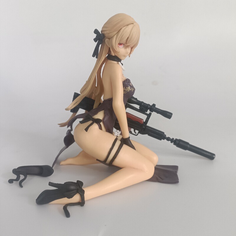 Girls Frontline Heavy Rain Purple Heart Figure Two-Dimensional Animation Beauty Model Desktop Case Ornament Color Box Others