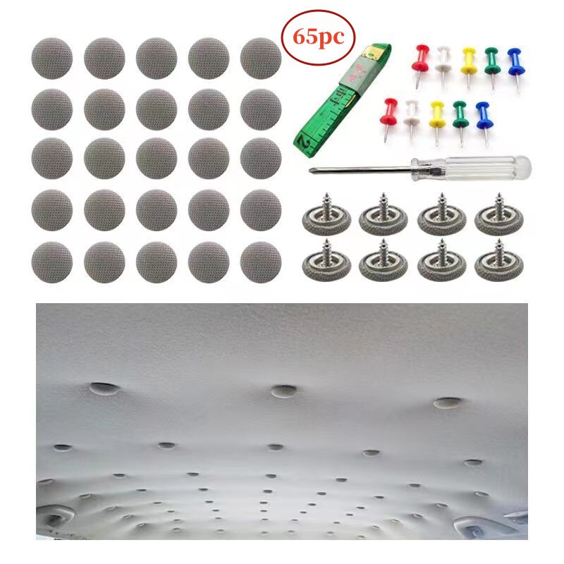 Car roof buckle shed cloth fall off repair nail roof interior trim fixing buckle pushpin car interior trim Turnbuckle