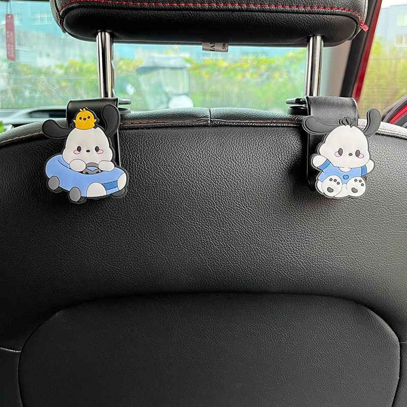 Asiento de automóvil espalda gancho lindo perro Pachia para la cola trasera del automóvil gancho red multifuncional suministros