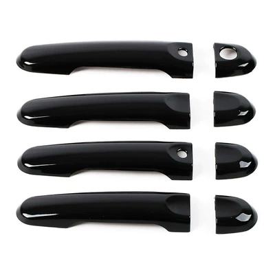 door bowl handles, anti-scratch – Other Automotive Exterior Supplies - single-hole-double-wisdom-bright-black
