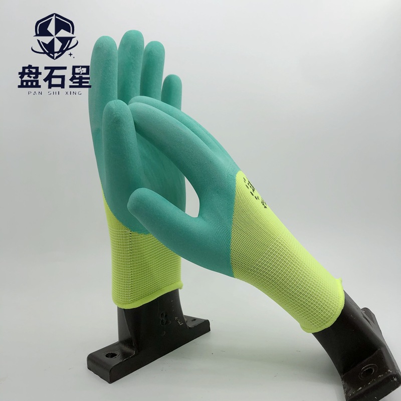 Factory Wholesale Breathable Work Gloves for Men, Unisex, Durable and Thick, Construction Use, Rubber-Coated Breathable Work Gloves