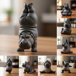 �羳�¿�Clumsy Yoga Master Hippo׾���٤�󎟺��R��֬�[�����R