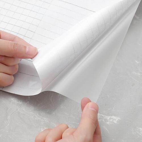 Transparent kitchen oil-proof stickers high temperature resistant tile wall stickers stove waterproof and oil-proof self-adhesive range hood cabinet wallpaper