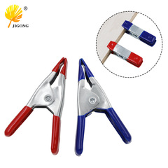 DIY projection screen tent spring clip with zinc plating, large elasticity 2-inch metal woodworking A-frame clamp fixing tool