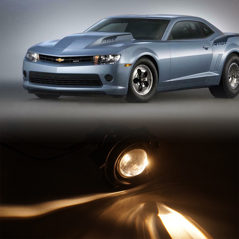 Aplicable a Chevrolet 14 / 15 nuevo Camaro RS conjunto de lámpara de niebla delantera luz diurna luz de barra delantera
