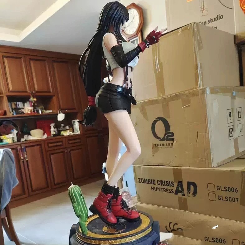 美少女系列 蒂法 洛克哈特 1/4 雕像 场景 模型 摆件 盒装手办