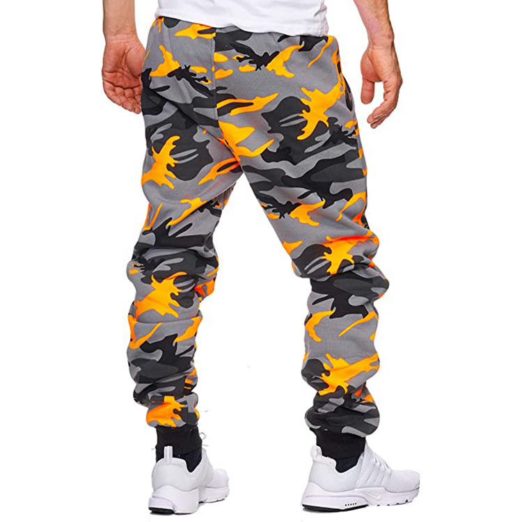 Cross Mirror Nuovo Autunno Inverno Vendita calda Uomo Casual Camouflage Vita media Alta elasticità Stampato Tessuto elasticizzato Spot Sport Pantaloni da jogging_voghion.com