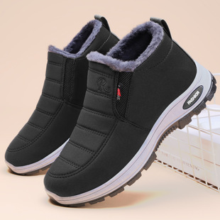 Men's Cotton Shoes Cross-Border Large Size Couple's Cotton Boots Warm Men's Shoes Cross-Border Fleece-Lined Thickened Short Boots Thick-Soled Snow Boots